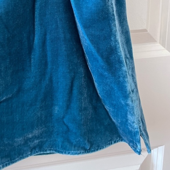 L'AGENCE Gabriella Velvet Camisole in Cortez Blue NWT - Picture 12 of 16